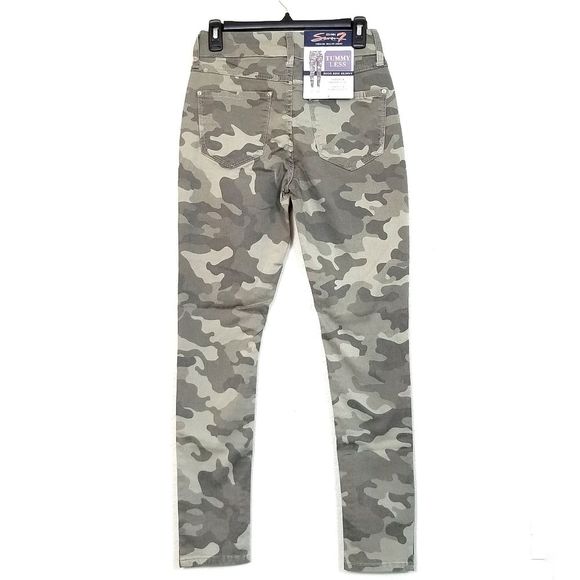 SEVEN7 High Rise Skinny Camo Jeans BNWT - Picture 3 of 9